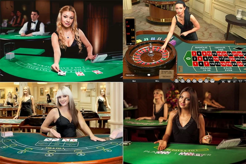 หน้าจอเกมโต๊ะสดสำหรับการรับชมผ่านมือถือ